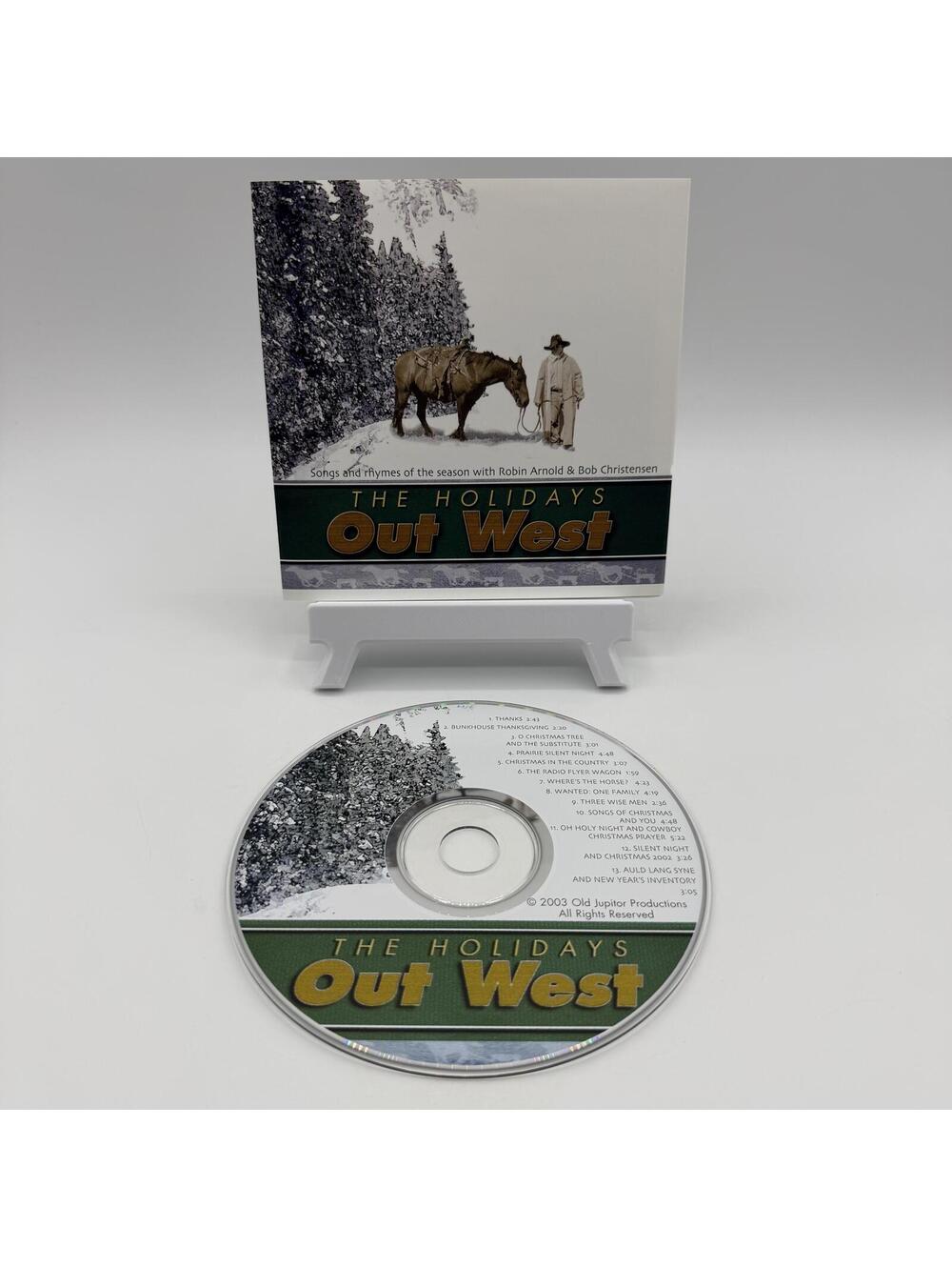 Robin Arnold and Bob Christensen - The Holidays Out West (2003) - Audio CD